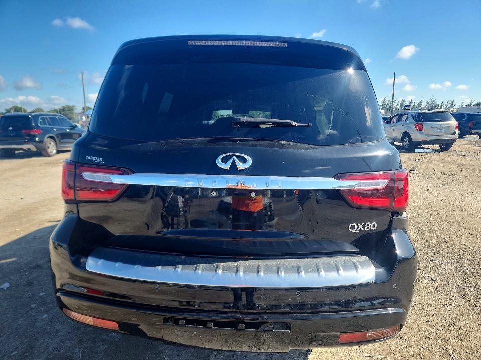 2021 Infiniti VIN JN8AZ2BF5M9715899 COPART salvage auction — FRONT END, Fl - Cert Of Title Slvg Rebuildable, sold $50 on 2026-07-30 (photo 6)