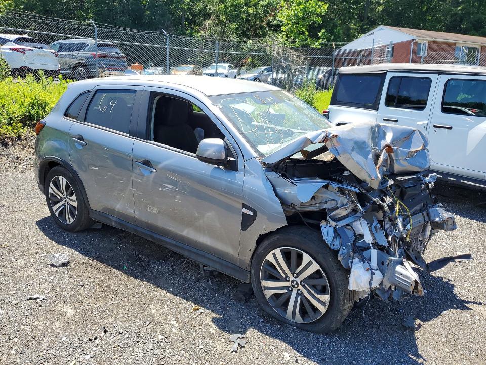 2024 Mitsubishi VIN JA4ARUAU5RU000708 COPART salvage auction — FRONT END, Wv - Certificate Of Title, sold $3,150 on 2026-07-09 (photo 4)