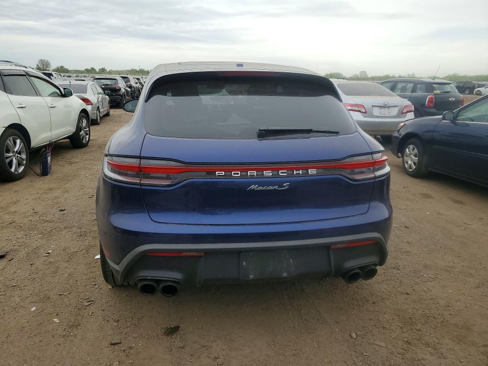 2023 Porsche Macan VIN WP1AG2A51PLB39860 COPART salvage auction — FRONT END, Il - Salvage Certificate, sold $22,500 on 2026-07-07 (photo 6)