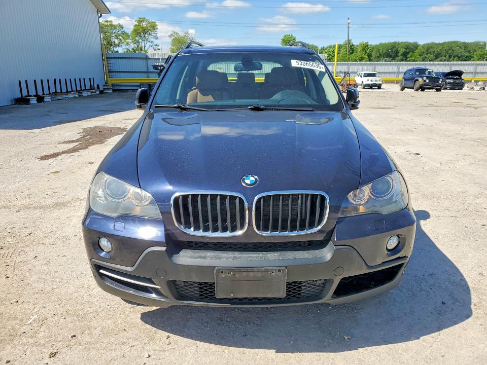 2008 BMW X5 VIN 5UXFE43508L027993 COPART salvage auction — FRONT END, Ia - Cert Of Title-Salvage Title, sold $600 on 2026-07-24 (photo 5)