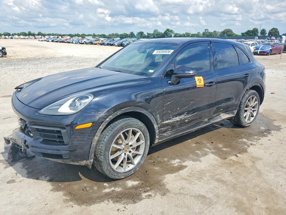 2020 Porsche Cayenne VIN WP1AA2AY0LDA10203 COPART salvage auction — FRONT END, Mo - Salvage Certificate Of Title, sold $12,600 on 2026-08-03 (photo 1)