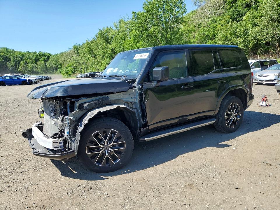 2025 Lexus Gx VIN JTJTBCDX1S5048139 COPART salvage auction — FRONT END, Ny - Mv-907A Salvage Certificate, sold $33,000 on 2026-07-14 (photo 1)