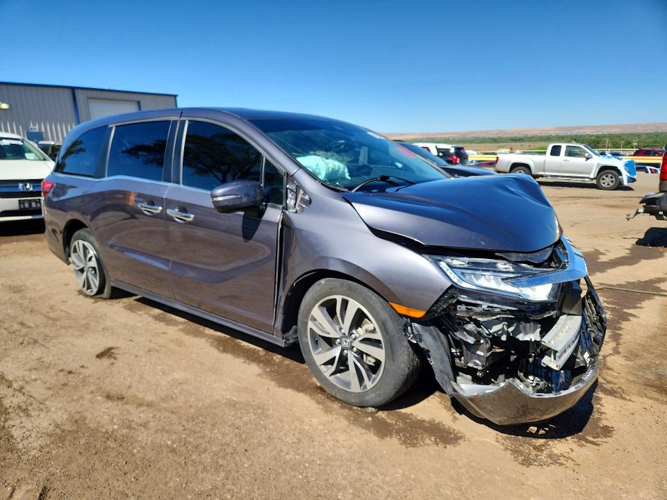 2021 Honda Odyssey VIN 5FNRL6H89MB029516 COPART salvage auction — FRONT END, Nm - Cert Of Title-Salvage, sold $425 on 2026-07-23 (photo 4)