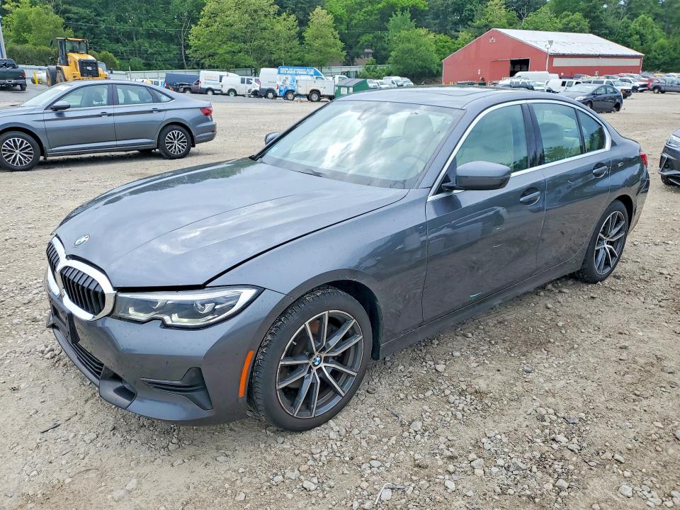2020 BMW 3er VIN 3MW5R7J03L8B11121 COPART salvage auction — SIDE, Ma - Cert Of Title-Salvage, sold $11,500 on 2026-07-27 (photo 1)
