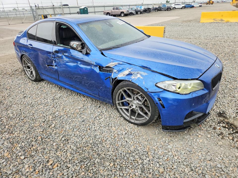 2013 BMW M5 VIN WBSFV9C56DD095646 COPART salvage auction — SIDE, CO - SALVAGE TITLE, sold $9,200 on 2026-07-09 (photo 4)