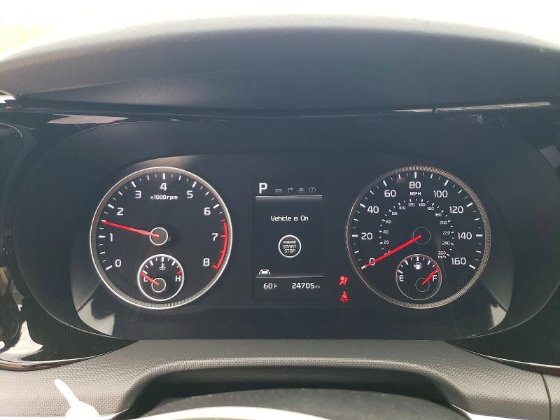 2024 Kia K5 VIN 5XXG64J20RG266313 COPART salvage auction — HAIL, Oh - Cert Of Title-Salvage, sold $10,500 on 2026-07-22 (photo 9)