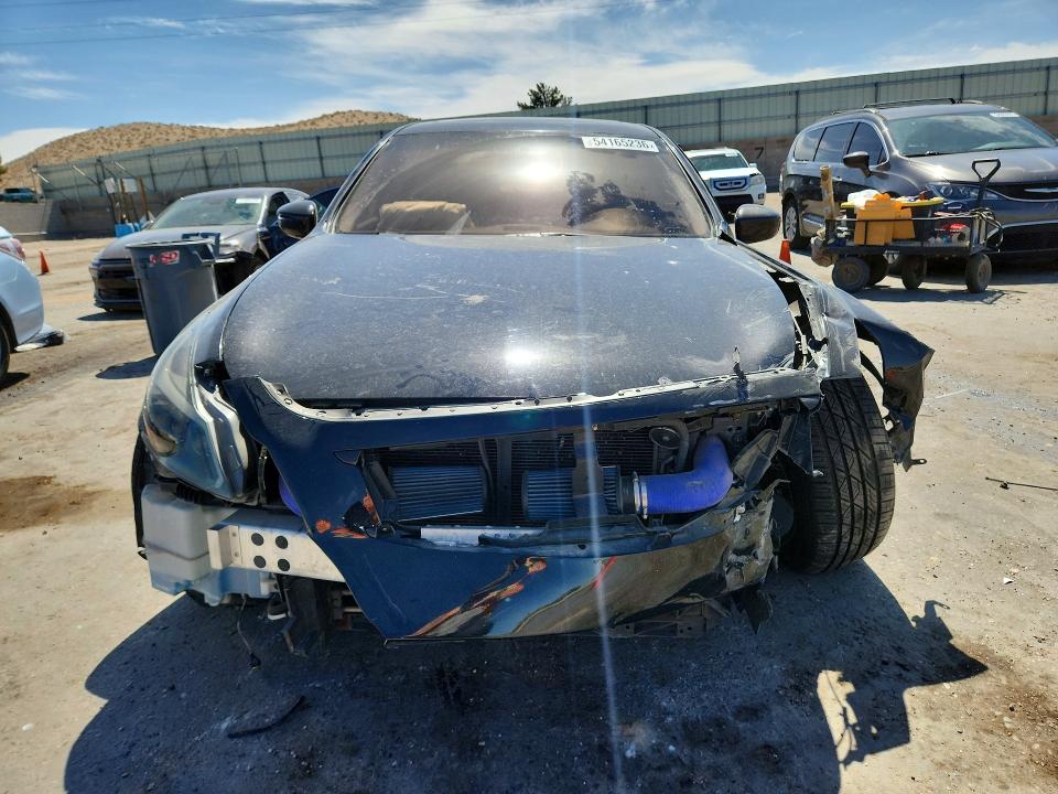 2013 Infiniti G VIN JN1CV6AR8DM761617 COPART salvage auction — FRONT END, Nm - Cert Of Title-Salvage, sold $1,000 on 2026-08-03 (photo 5)