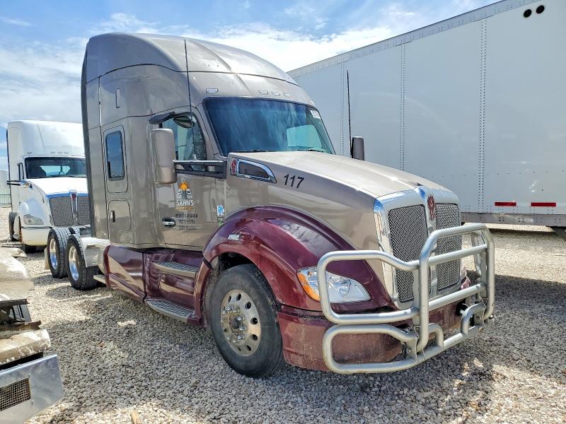 2021 Kenworth T680 VIN 1XKYD49X3MJ452141 COPART salvage auction — SIDE, NE - CERT OF TITLE-SALVAGE, sold $15,300 on 2026-07-09 (photo 1)