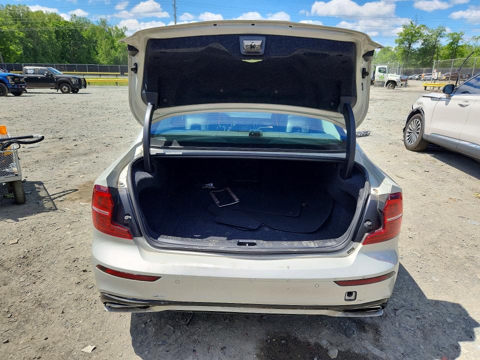 2021 Volvo S60 VIN 7JR102TZ2MG107821 COPART salvage auction — REAR END, Md - Cert Of Salvage > 75% Damage, sold $7,100 on 2026-07-02 (photo 6)