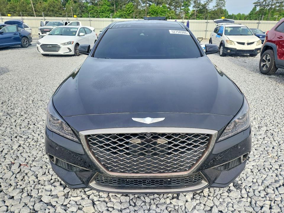 2019 Genesis VIN KMTFN4JB4KU326304 COPART salvage auction — REAR END, Ga - Cert Of Title-Salvage, sold $5,700 on 2026-07-28 (photo 5)