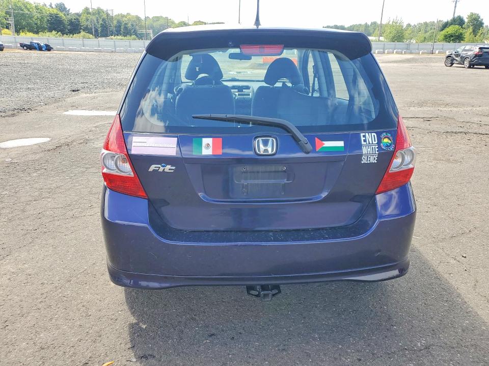 2008 Honda Fit VIN JHMGD37658S058313 COPART salvage auction — FRONT END, Or - Salvage Title Certificate, sold $700 on 2026-07-27 (photo 6)