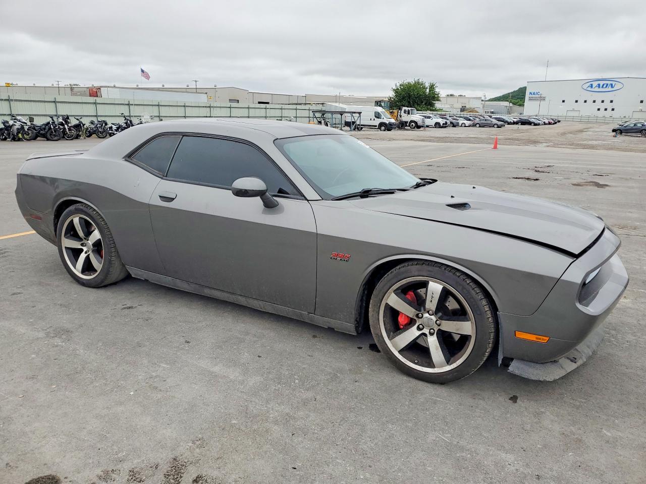 2012 Dodge Challenger VIN 2C3CDYCJ5CH157340 COPART salvage auction — Rear End, OK - CERT OF TITLE-SALVAGE, sold $4,900 on 2026-07-01 (photo 4)