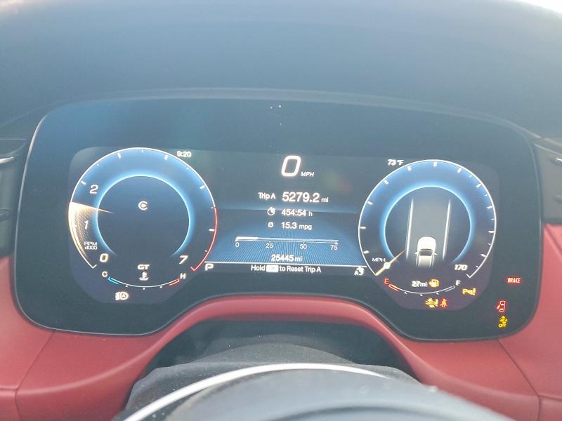 2023 Maserati Grecale VIN ZN682AVM7P7422443 COPART salvage auction — FRONT END, Nj - Cert Of Title-Salvage, sold $13,300 on 2026-07-21 (photo 9)