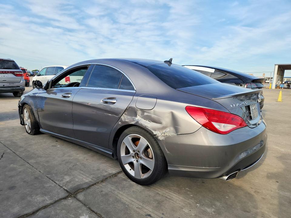 2016 Mercedes-benz Cla-klasse VIN WDDSJ4GB3GN327676 COPART salvage auction — FRONT END, Tx - Salvage Vehicle Title, sold $3,450 on 2026-07-27 (photo 2)