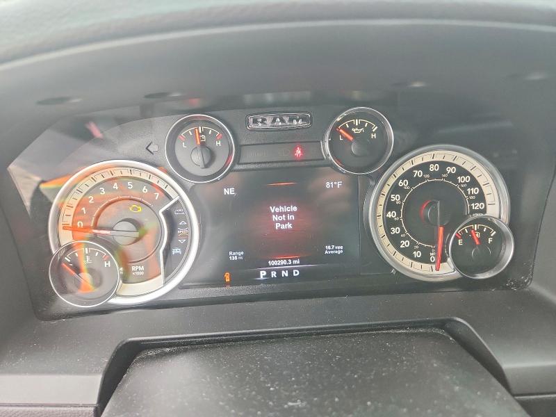 2017 Ram 1500 VIN 1C6RR7VT8HS619106 COPART salvage auction — REAR END, Il - Salvage Certificate, sold $7,700 on 2026-07-27 (photo 9)