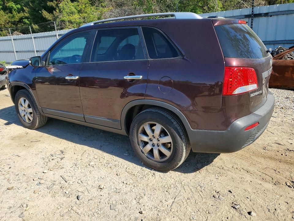 2012 Kia Sorento VIN 5XYKT3A63CG309027 COPART salvage auction — FRONT END, Va - Cert Of Title - Salvage, sold $1,400 on 2026-07-28 (photo 2)