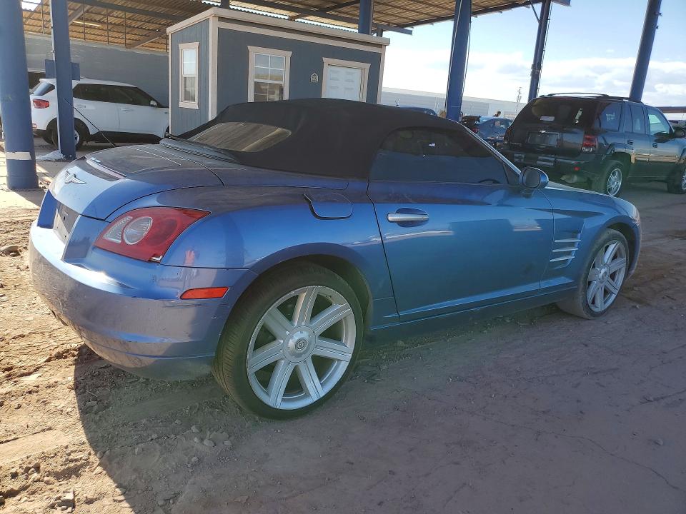 2005 Chrysler Crossfire VIN 1C3AN65L75X045399 COPART salvage auction — FRONT END, Az - Cert Of Title - Salvage, sold $825 on 2026-07-02 (photo 3)
