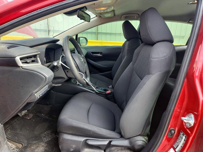 2020 Toyota Corolla VIN JTDEPRAE4LJ107079 COPART salvage auction — REAR END, Tx - Salvage Vehicle Title, sold $3,400 on 2026-07-10 (photo 7)