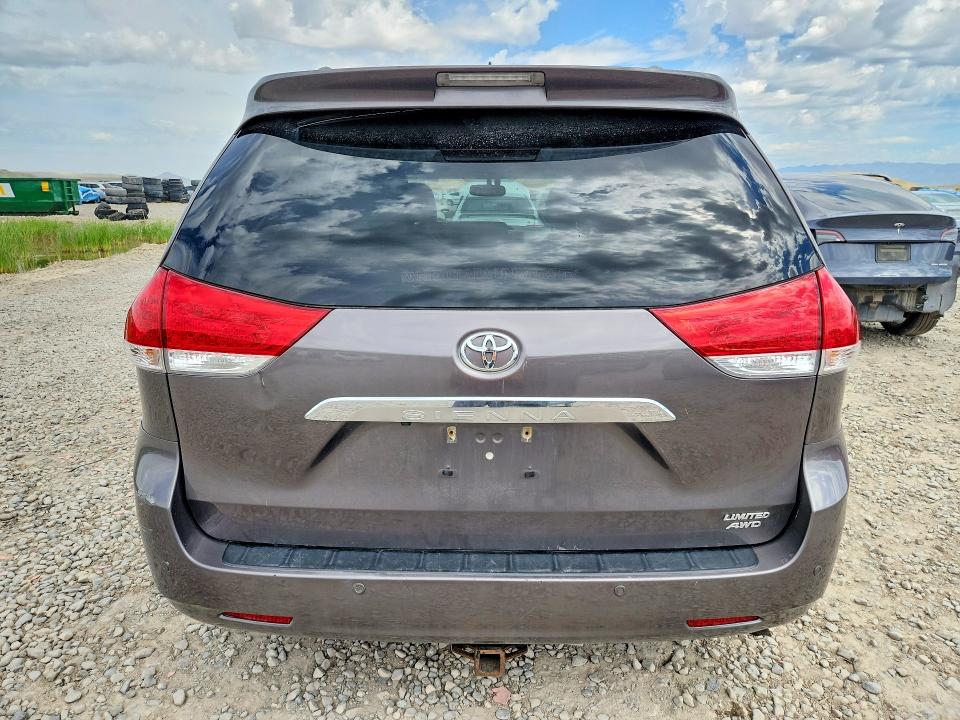 2014 Toyota VIN 5TDDK3DC3ES090718 COPART salvage auction — MECHANICAL, Ut - Certificate Of Title, sold $5,700 on 2026-07-02 (photo 6)
