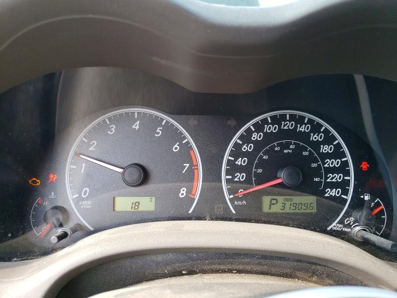 2010 Toyota Corolla VIN 2T1BU4EE0AC329670 COPART salvage auction — REAR END, Ns - Cert Of Reg - Non-Repairable, sold $525 on 2026-07-09 (photo 9)