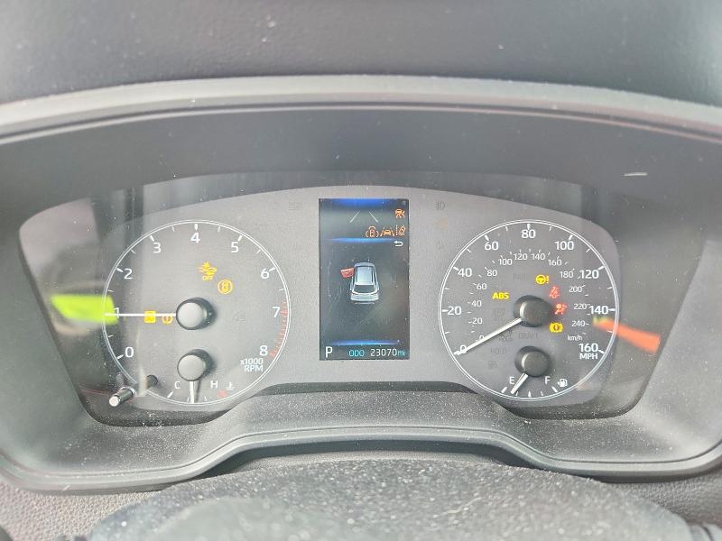 2024 Toyota Corolla cross VIN 7MUCAAAGXRV111263 COPART salvage auction — HAIL, MO - SALVAGE CERTIFICATE OF TITLE, sold $11,900 on 2026-07-27 (photo 9)