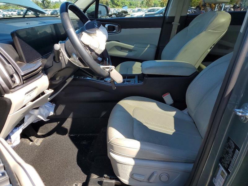 2025 Kia Sorento VIN KNDRJDJH6S5301491 COPART salvage auction — FRONT END, Ca - Salvage Certificate, sold $14,200 on 2026-07-10 (photo 7)