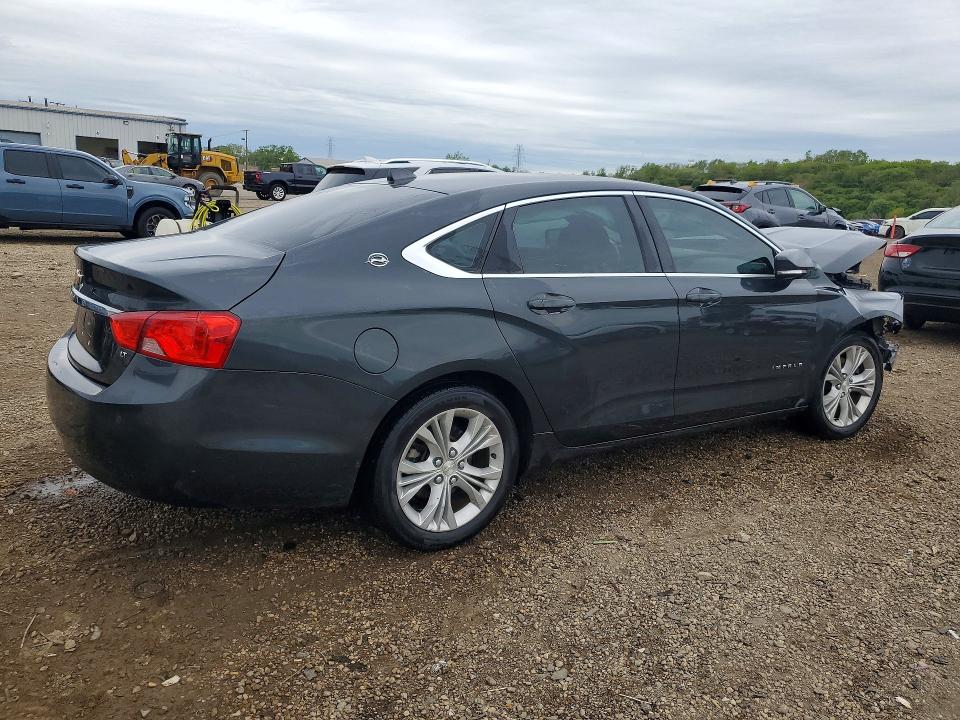 2014 Chevrolet Impala VIN 2G1115SL1E9287179 COPART salvage auction — FRONT END, Il - Salvage Certificate, sold $400 on 2026-07-03 (photo 3)