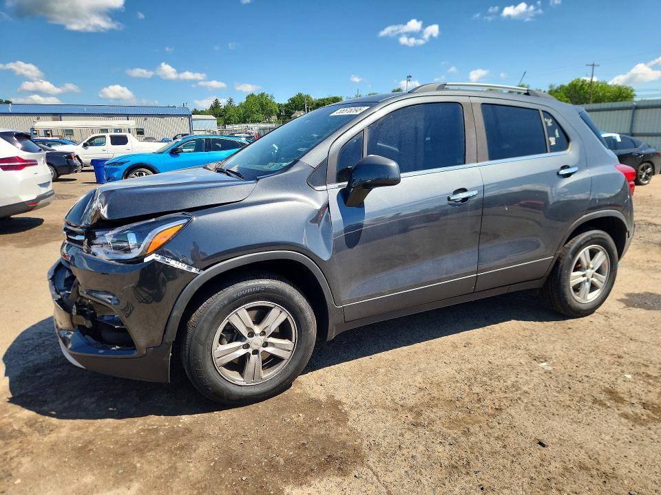 2018 Chevrolet Trax VIN KL7CJPSB5JB613431 COPART salvage auction — FRONT END, Pa - Certificate Of Salvage, sold $825 on 2026-07-17 (photo 1)