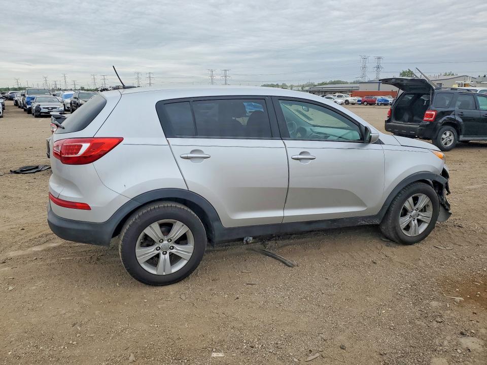2013 Kia VIN KNDPB3A28D7505601 COPART salvage auction — FRONT END, Il - Salvage Certificate, sold $2,950 on 2026-07-09 (photo 3)