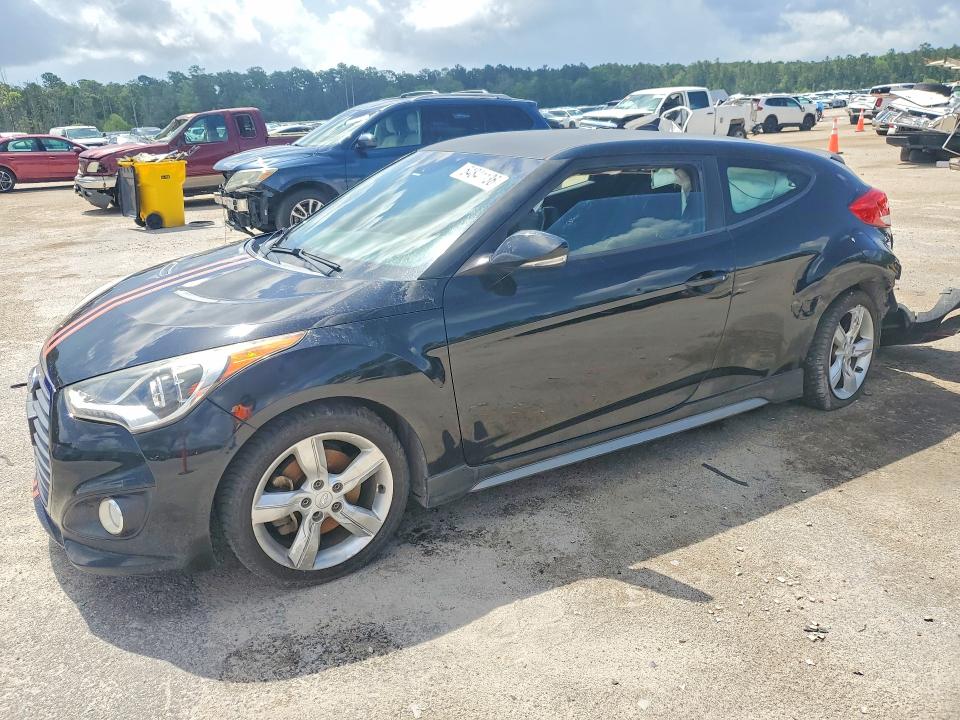 2013 Hyundai VIN KMHTC6AE4DU153833 COPART salvage auction — REAR END, Sc - Cert Of Title-Salvage, sold $350 on 2026-07-20 (photo 1)