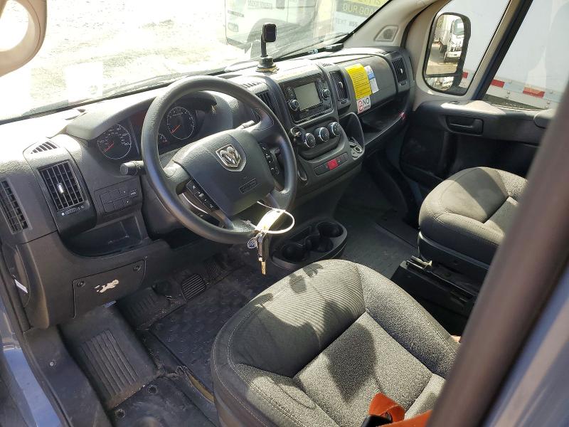 2020 Ram Promaster 3500 VIN 3C6URVJG4LE136652 COPART salvage auction — SIDE, MD - CERTIFICATE OF TITLE, sold $9,400 on 2026-07-27 (photo 8)