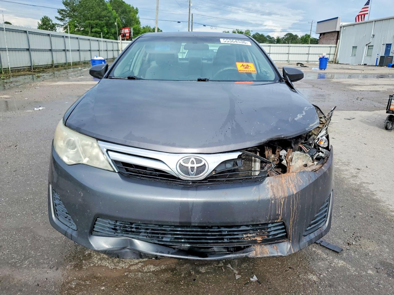 2014 Toyota Camry VIN 4T1BF1FK0EU391684 COPART salvage auction — Front End, AL - CERT OF TITLE-SALVAGE TITLE, sold $1,650 on 2026-07-02 (photo 5)