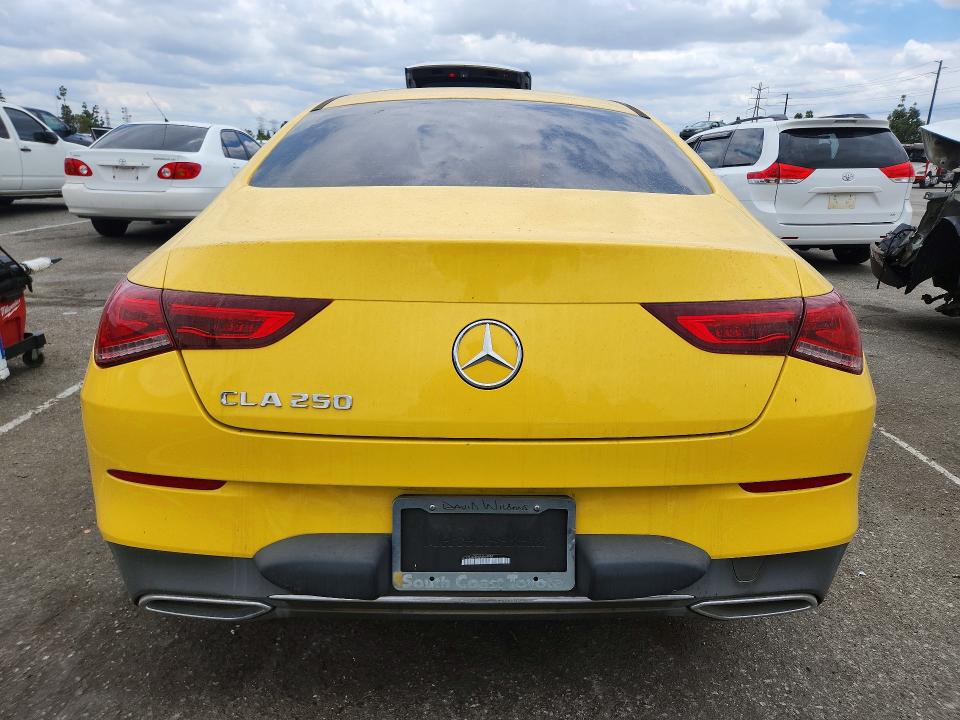 2020 Mercedes-benz Cla-class VIN WDD5J4GB4LN064959 COPART salvage auction — FRONT END, CA - LIEN PAPERS-SALVAGE OR AC, sold $4,400 on 2026-08-13 (photo 6)