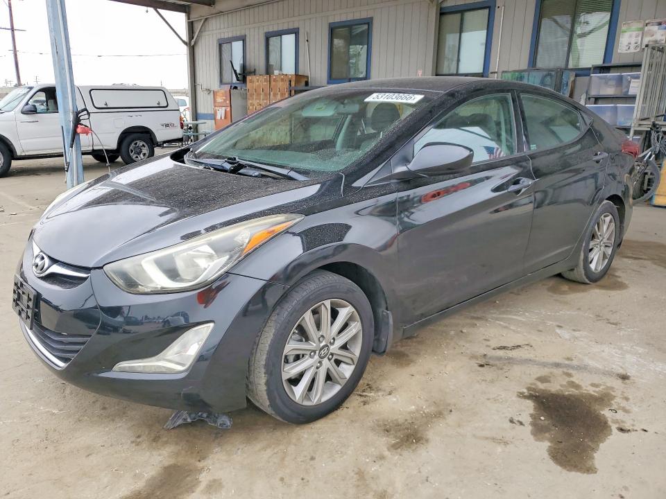 2014 Hyundai VIN KMHDH4AE9EU172468 COPART salvage auction — STRIPPED, Ca - Salvage Certificate, sold $475 on 2026-07-09 (photo 1)