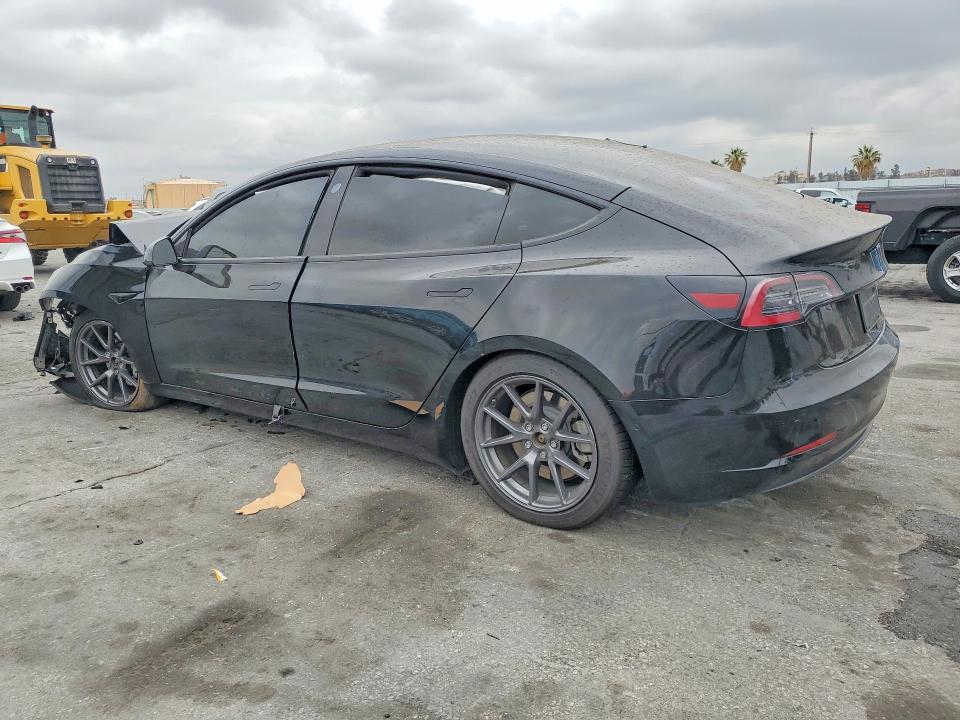 2022 Tesla Model 3 VIN 5YJ3E1EB2NF207755 COPART salvage auction — FRONT END, Ca - Salvage Certificate, sold $2,500 on 2026-07-02 (photo 2)