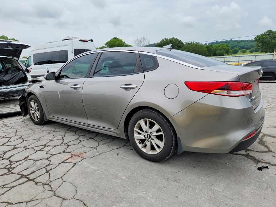 2016 Kia Optima VIN 5XXGT4L30GG072327 COPART salvage auction — FRONT END, Tn - Salvage Certificate, sold $600 on 2026-07-13 (photo 2)