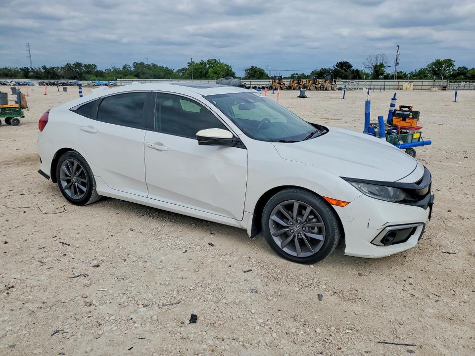 2021 Honda VIN 2HGFC1F31MH703571 COPART salvage auction — SIDE, Tx - Certificate Of Title (P), sold $12,800 on 2026-07-30 (photo 4)