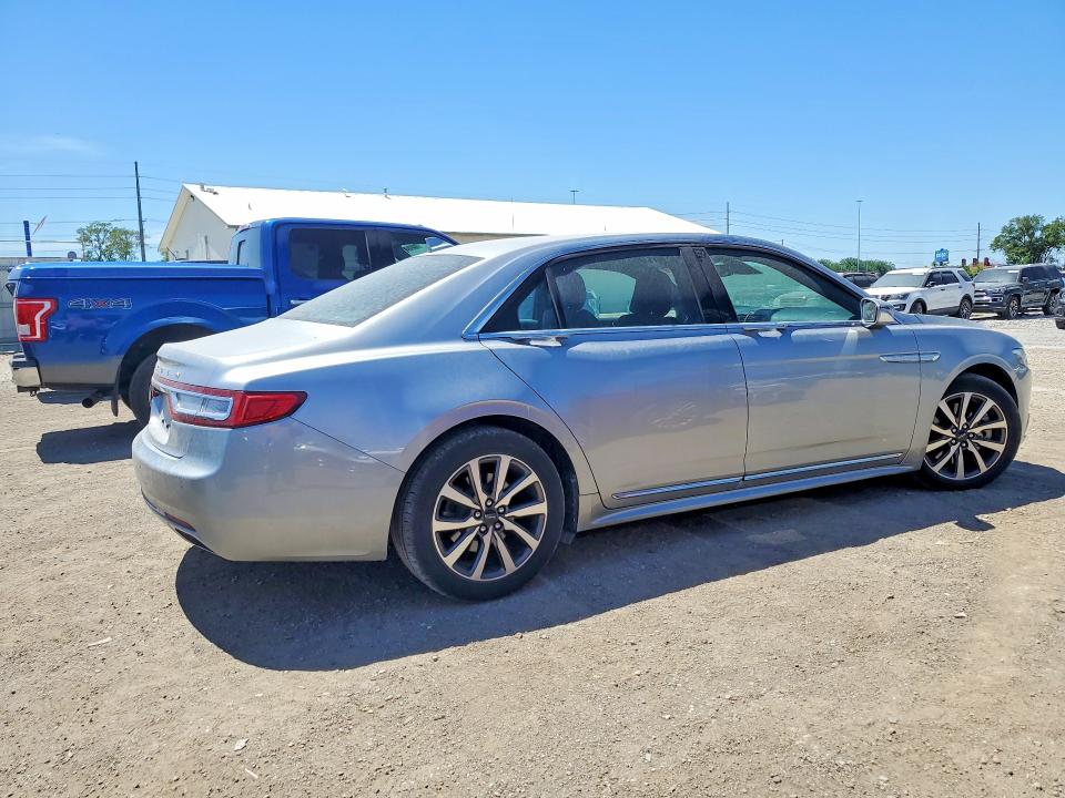 2020 Lincoln Continental VIN 1LN6L9PKXL5605613 COPART salvage auction — HAIL, Ia - Cert Of Title-Salvage Title, sold $8,700 on 2026-07-10 (photo 3)