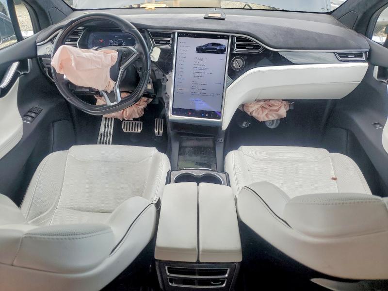 2016 Tesla Model x VIN 5YJXCBE29GF017175 COPART salvage auction — FRONT END, Ca - Salvage Certificate, sold $5,700 on 2026-07-18 (photo 8)