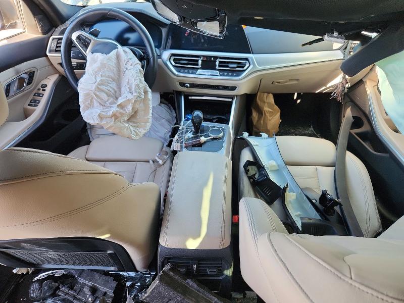 2020 BMW M340i VIN WBA5U7C04LA286669 COPART salvage auction — ALL OVER, TX - SALVAGE VEHICLE TITLE, sold $6,600 on 2026-08-07 (photo 8)
