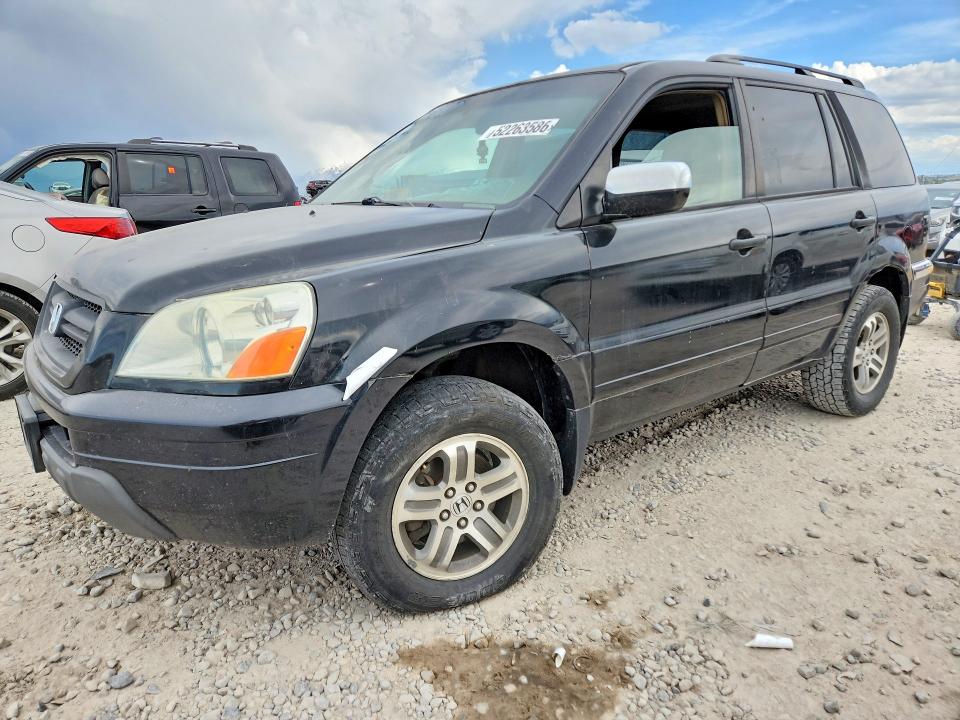 2004 Honda Pilot VIN 2HKYF18614H505070 COPART salvage auction — MINOR DENT/SCRATCHES, Ut - Certificate Of Title, sold $475 on 2026-07-09 (photo 1)