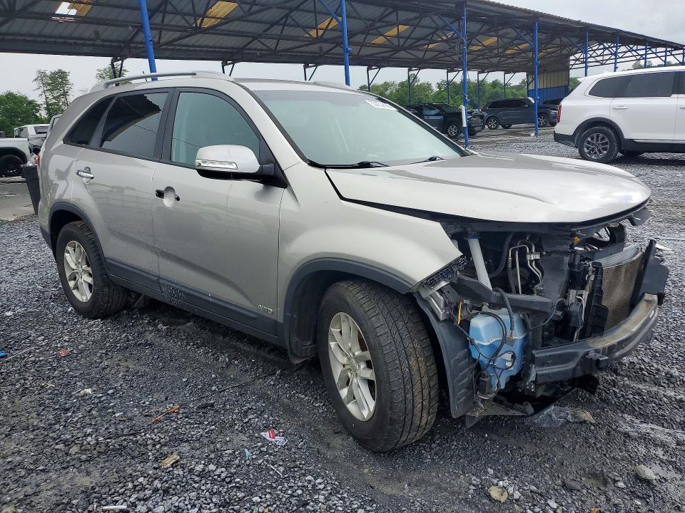 2015 Kia Sorento VIN 5XYKTCA64FG634709 COPART salvage auction — ROLLOVER, Ga - Cert Of Title-Salvage, sold $1,150 on 2026-07-09 (photo 4)