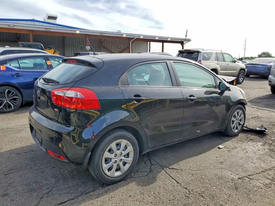2013 Kia Rio VIN KNADM5A39D6231409 COPART salvage auction — FRONT END, Co - Public - Salvage Title, sold $275 on 2026-07-21 (photo 3)