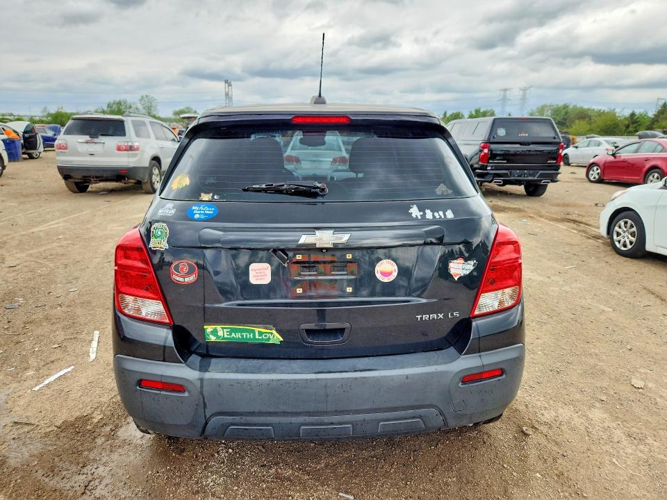 2016 Chevrolet Trax VIN KL7CJKSB3GB635035 COPART salvage auction — FRONT END, Il - Salvage Certificate, sold $675 on 2026-07-30 (photo 6)