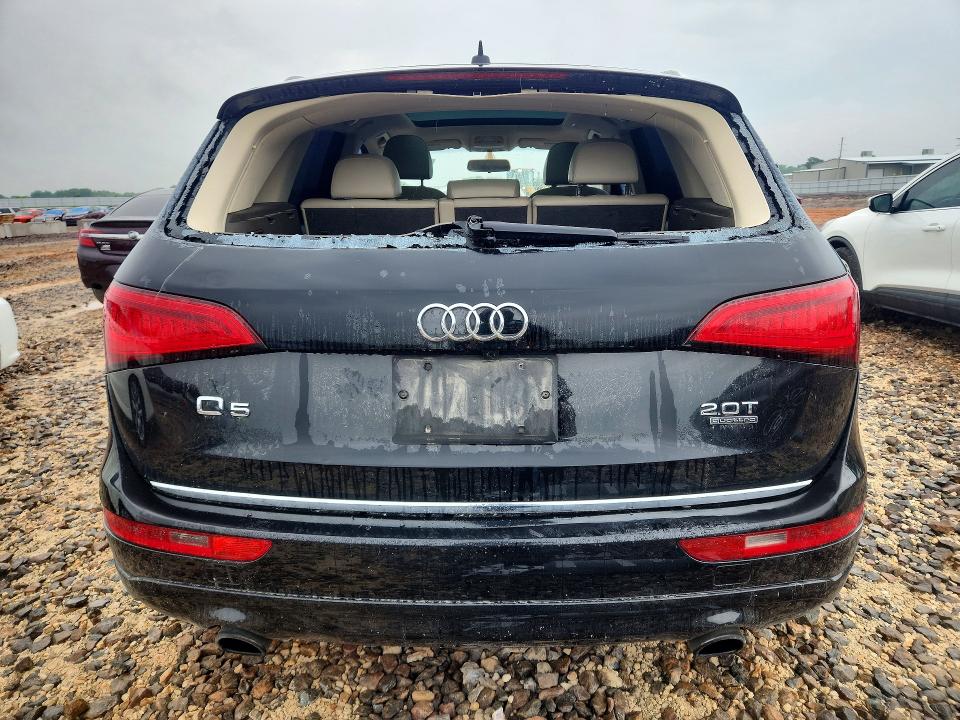 2016 Audi Q5 VIN WA1C2AFP5GA069783 COPART salvage auction — HAIL, Mo - Certificate Of Title, sold $550 on 2026-07-27 (photo 6)