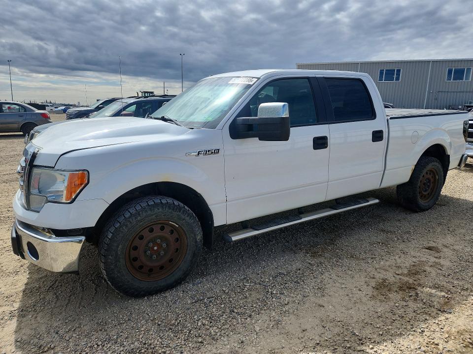 2014 Ford F-150 lightning VIN 1FTFW1EF9EKE15311 COPART salvage auction — FRONT END, AB - BOS - SALVAGE, sold $125 on 2026-07-09 (photo 1)