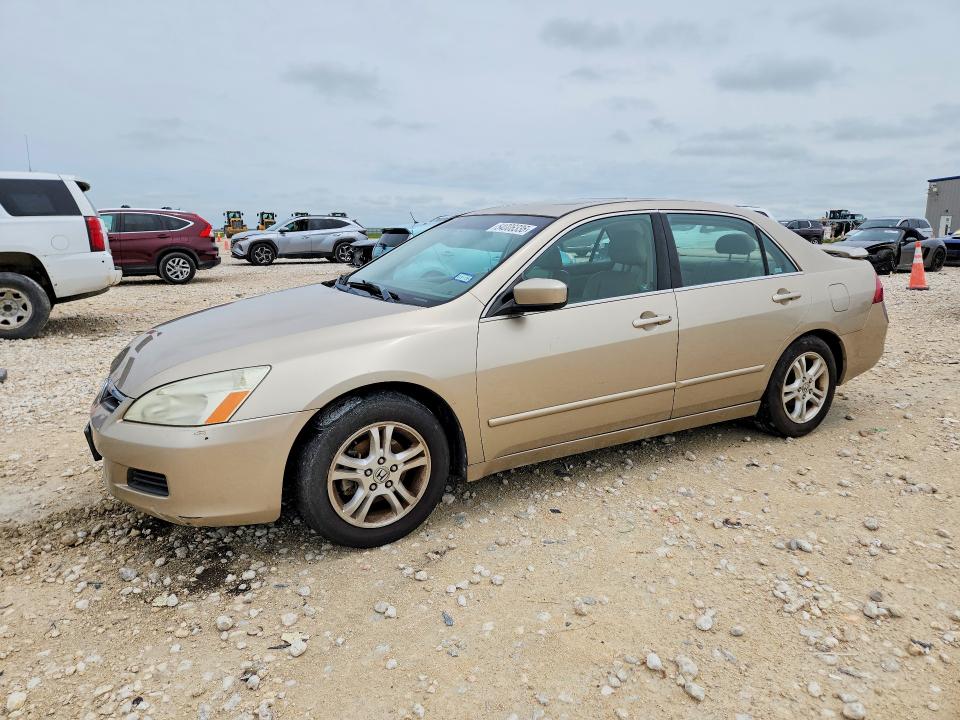 2006 Honda Accord VIN 1HGCM56886A134223 COPART salvage auction — FRONT END, Tx - Salvage Vehicle Title, sold $575 on 2026-07-02 (photo 1)