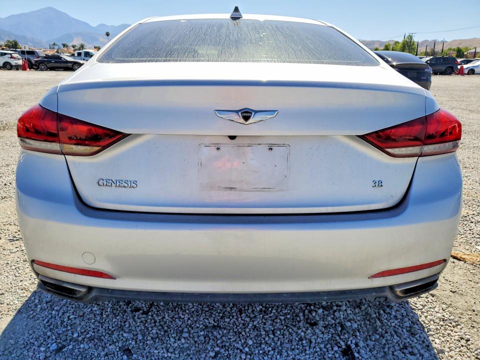 2015 Hyundai Genesis VIN KMHGN4JE7FU034175 COPART salvage auction — SIDE, Ca - Salvage Certificate, sold $2,150 on 2026-07-08 (photo 6)