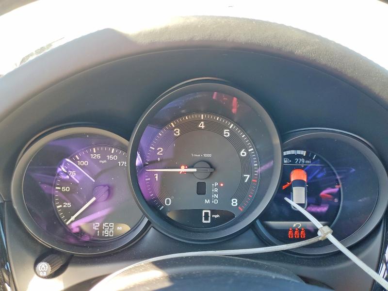 2024 Porsche Macan VIN WP1AA2A50RLB20401 COPART salvage auction — REAR END, Ca - Salvage Certificate, sold $34,750 on 2026-07-02 (photo 9)