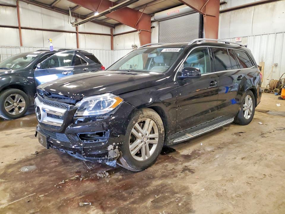 2013 Mercedes-benz Gl-klasse VIN 4JGDF7CE3DA248657 COPART salvage auction — FRONT END, MI - CERTIFICATE OF TITLE, sold $7,700 on 2026-07-31 (photo 1)